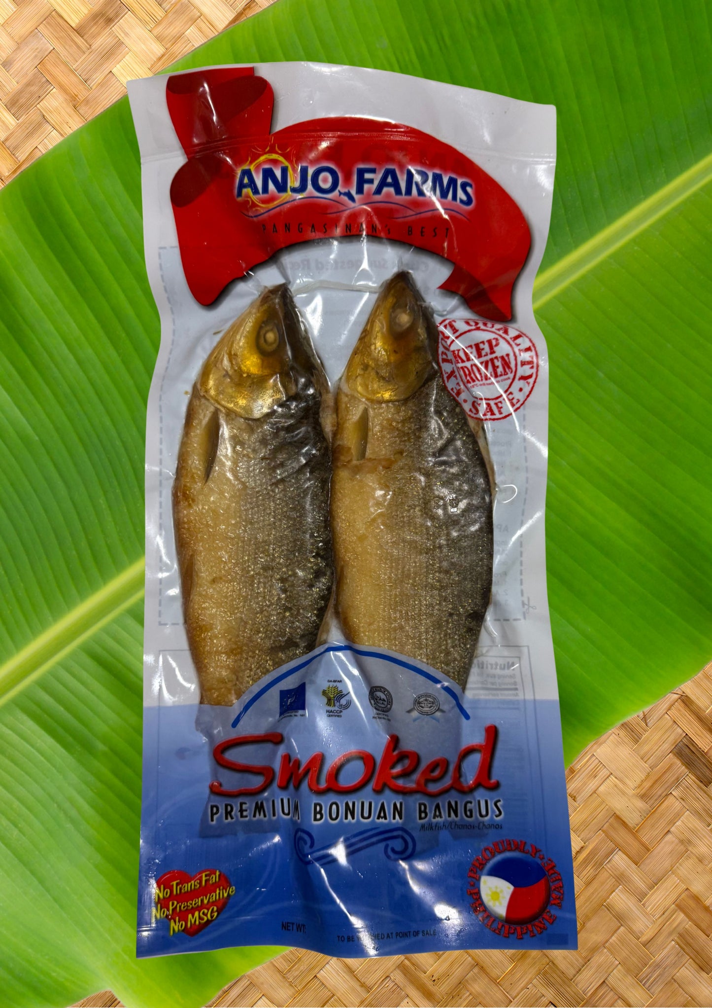 Anjo Farms Smoked Premium Bangus 2 pcs (Introductory Price Only!!! 450g-550g)