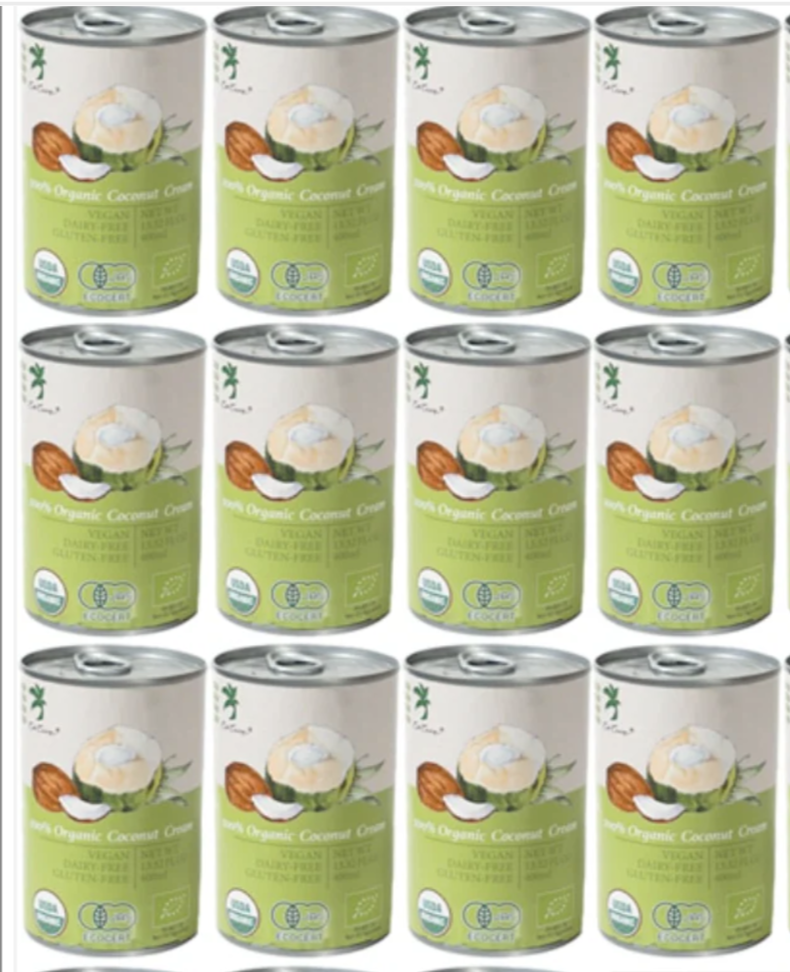 Get a great deal on this 400ml set of 12 cans organic coconut milk
